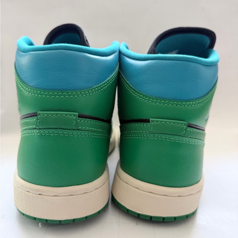 Nike Emerald and Teal High-Top Sneakers - Picture 3 of 6